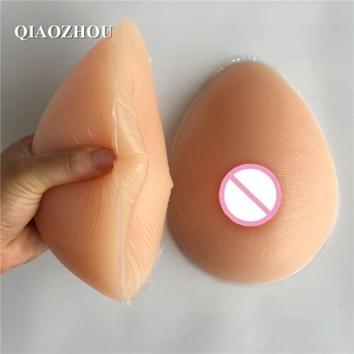 2800 g GG cup water drop fake boobs realistic silicone artificial breast forms for crossdresser shemale drag queen user