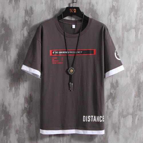 YANQINGHUAN Short Sleeve T-shirts For Men