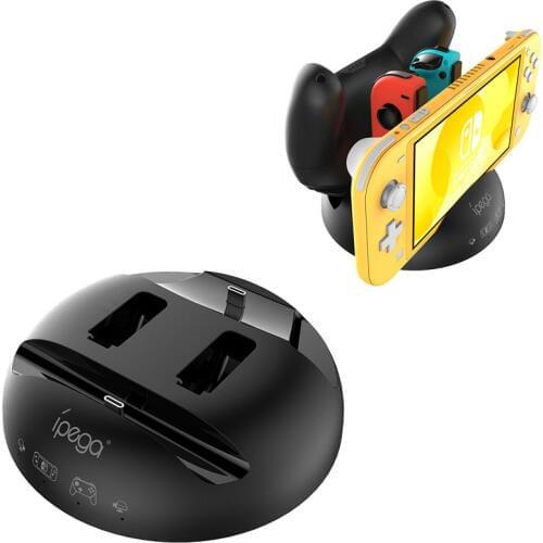4 in 1 Charging Dock Station Stand Charger Holder For Nintend Switch Lite Mini & Nintendo Switch Pro & Nintendo Switch Joy-con