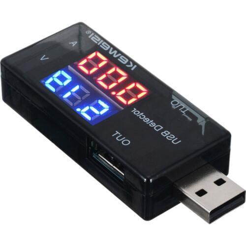 1pc USB Charger Doctor Voltmeter Ammeter Current Voltage Detector Battery High Qualtiy Voltage Meters LED Digital New