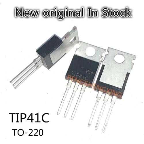 10PCS/LOT TIP41C power transistor TO-220 New original spot hot sale