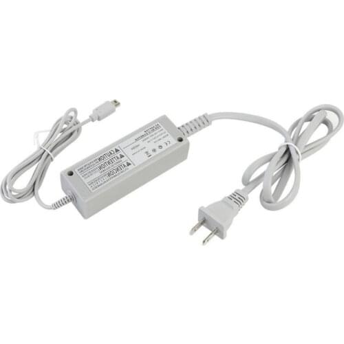 AC Charger Adapter for Nintendo Wii U Gamepad Controller Joystick US/EU Plug 100-240V Home Wall Power Supply