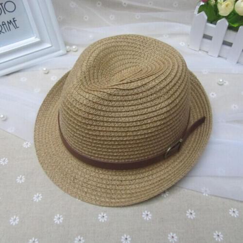 Free shipping 2016 Children Fashion Fedoras Boys And Girls Belt Jazz Cap Sun hats Suitable For Head Circumference 51-52 cm