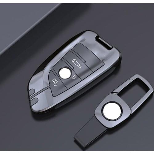 Car Key Case Cover for BMW 520 525 f30 f10 F18 118i 320i 1 3 5 7Series X3 X4 M3 M4 M5 E34 E90 E60 E36 FOB key chain Car Styling