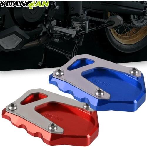 For SUZUKI GSX-S1000 GSX-S1000F GSX-S 1000 1000F Motorcycle CNC Kickstand Foot Side Stand Extension Pad Support Plate Enlarge