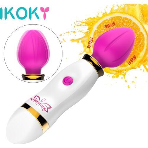 IKOKY Massage Stick Magic Rod AV Stick Dildo Vibrator Female Masturbation 10 Speed G-spot Vibrator Clitoris Stimulate