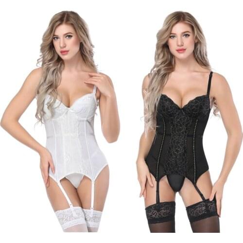 Floral Embrodiery Lace Lingerie 2 Piece Set Sexy Underwear Women Bra and Panties Sets Bra Hot Sexy Exotic Lingeries Plus Size