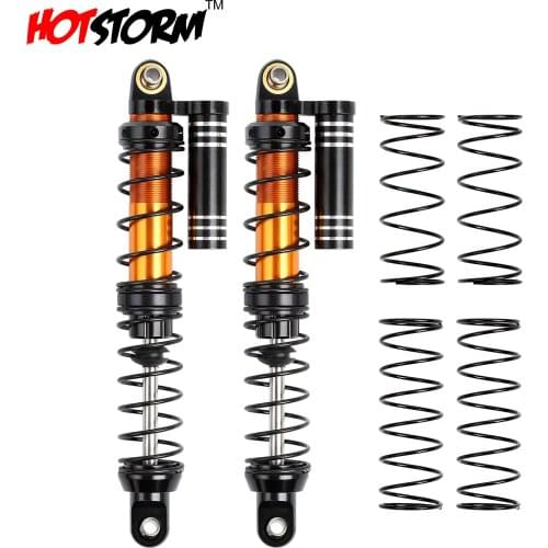 Metal Shock Absorber Dual Springs Oil Damper 90/100/110/120mm for 1/10 RC Crawler Car Axial SCX10 90046 Traxxas TRX4