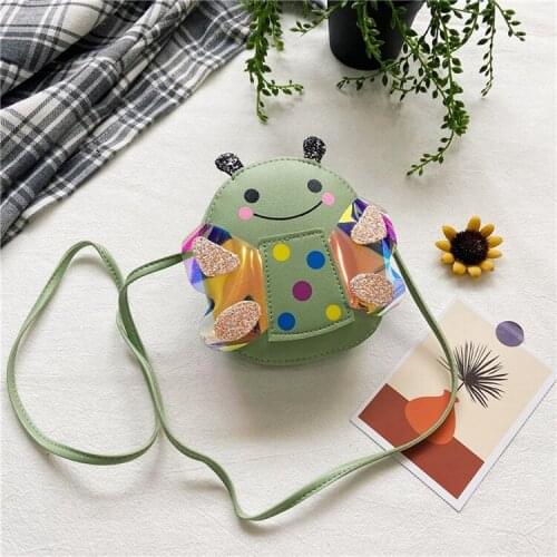 Cute Childrens Small Bag 2021 New Cartoon Mini Zero Wallet Fashion Girl Baby Shoulder Stiletto Kindergarten School Bags