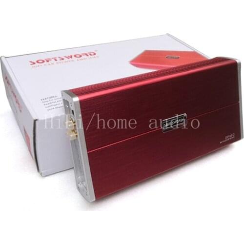 Class D single-channel digital car 6800W pure subwoofer amplifier, can push dual 12-inch passive dual voice coil subwoofers