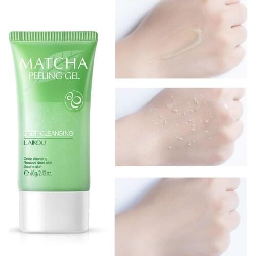 60g Exfoliator Face Cream Tea Tree Whitening Moisturizing Facial Scrub Gel Peeling Smooth Leg Arm Knee Repair Body Scrub