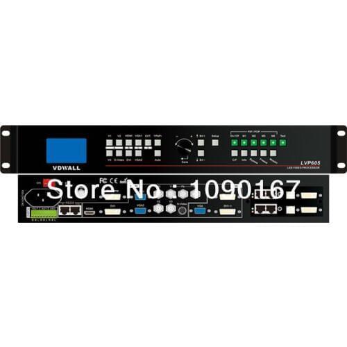 P10 Full color LED display video processor of VDWALL LVP605 LED Hd video processor quotation
