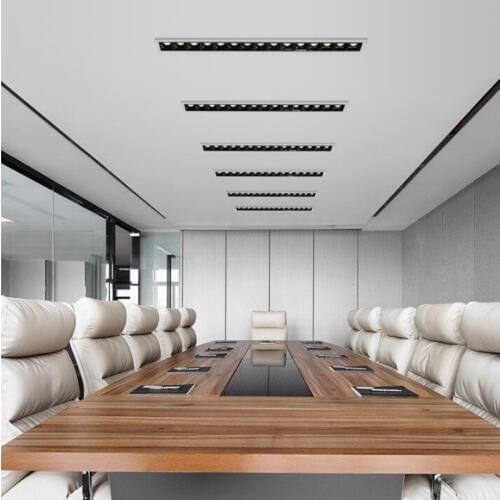 1x2W 2x2W 5x2W 10x2W 15x2W Led Light Bar for Boardroom Commerce Office Modern Fashion Line Lamp LED Spotlight Indoor Lighting