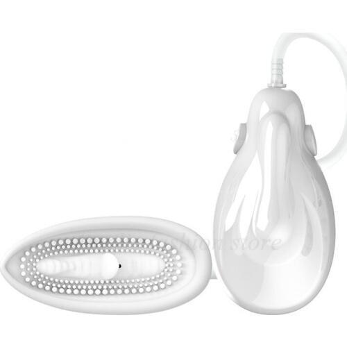 Female Electric Vacuum Pussy Pump Vibrating Massager Suck Cup Clitoris Stimulation Oral Sex Toys for Women Tongue Vibrator