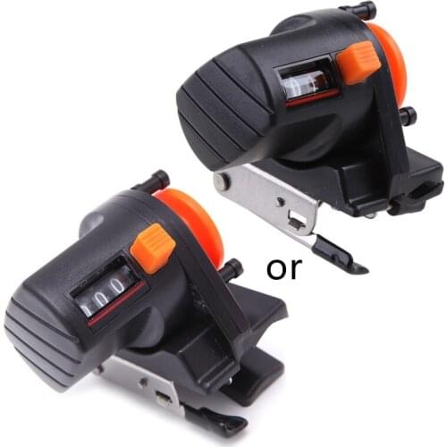 1pc 0-999M Portable Fishing Finder Line Length Depth Gauge Counter Tackle Tool 85DA