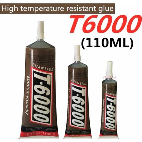 110ml High Temperature Resistant T6000 Super Glue Strong Adhesive for Diy Diamond Painting Cloth Metal Fabric Rhinestones