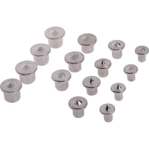 16pcs Solid Hollow Dowel Pins Center Point Set Woodworking Dowel Tenon Center For Woodworking Tool Power Accessories 6/8/10/12mm