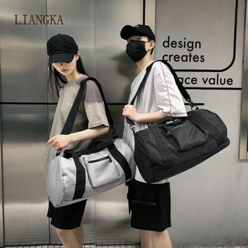 2020 Fashion Nylon Waterproof Travel Bag Sports Bags Men/Women Handbags Tote Shoulder Crossbody Bag Duffle Multifunction Bags