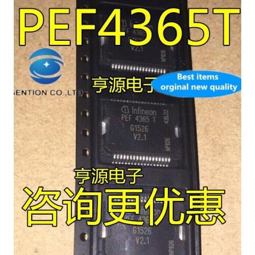 5PCS PEF4365TV2. 1 PEF4365T vulnerability chip commonly used car PC board in stock 100% new and original