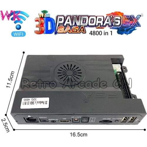 Arcade Machine 2 Players Pandora Box Saga 14 Family Version 4800 In 1 Hyperspin Arcade Pcb Game Box Consola Pandora