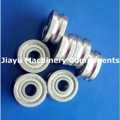 Free Shipping 10 PCS LFR50/8 KDD Bearings LFR50/8-6 KDD NPP U Groove Track Roller Bearings LFR50/8KDD R50/8-6 ZZ R50/8-6ZZ