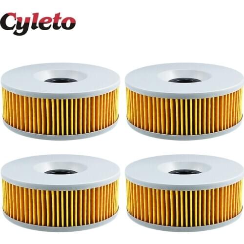 1/2/4 pcs Oil Filter for Yamaha Venture Royale XVZ 1200 1300 83-93 Vmax 1200 85-95 XS750 XS850 XS1100 76-84 XJ1100 Maxim 1982