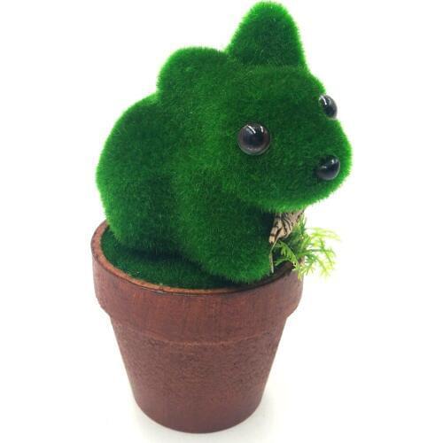 Artificial Grass Rabbit Wedding Home Decoration Real Touch Flower Plants Grass Without Pots Valentines Day Artificial Flowers