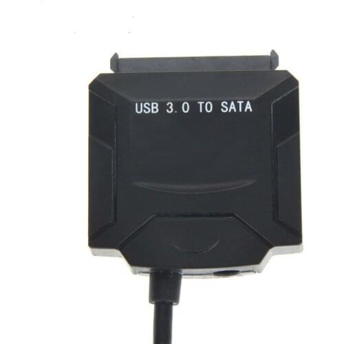 ANPWOO 2.5/3.5 Inch Computer Hard Drive Data Cable SATA To USB 3.0 Easy Drive Cable with Power Adapter