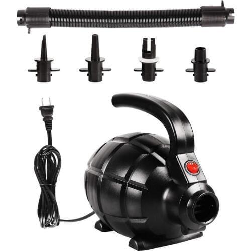 New EU Plug 220V/US 110V Electric Air Pump Inflate Deflate Pump For Airbed Boat Camping Toys Air Bed Mattress Pool Inflator