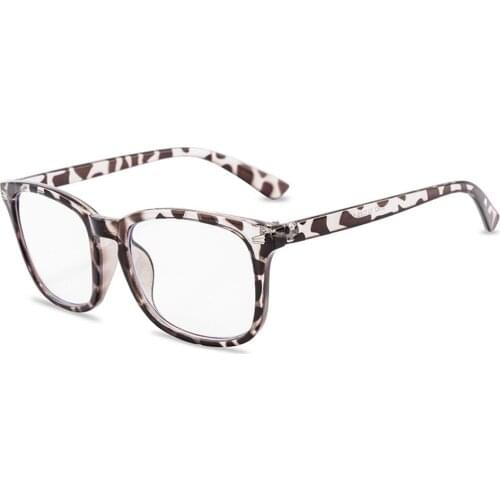Bohosco Anti Blue Light Glasses Elderly Reading Women Men Fashion Square Presbyopic Glasses Eyewear