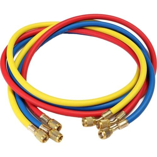 72 inch AC Freon Charging Hose HVAC Refrigerant R12 R22 R404 R502 R134A Car Air Conditioning Refrigeration Tube 3000-600 A20