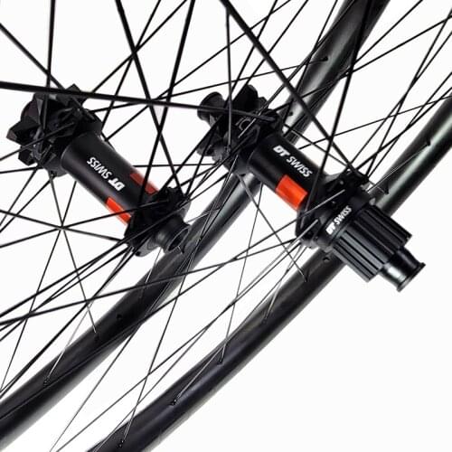 1370g 29er mtb hookless straight pull 36mm x 28mm disc carbon wheelset DT240 110x15 148x12 boost XD HG Wing20 wheels racing bike
