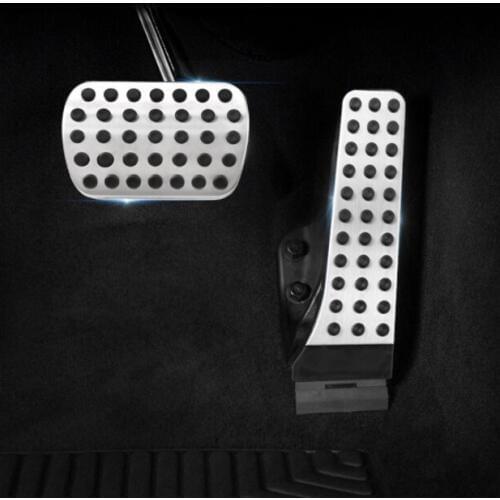 3pcs Car Gas Fuel Brake Pedal For Mercedes benz C W204 2007-2014 E Class W212 2010-2015 GLK X204 SLK CLS Class No-Drilling
