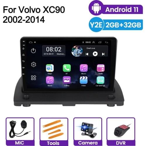 DVR Rear Camera GPS Navigation For Volvo XC90 2004 2005 2006 2007 2008 2009 2010 2014 Car autoradio video player SWC FM