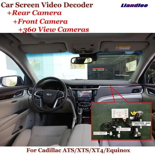DVR Reverse Image Decoder Rearview Front 360 Camera Car Original Screen Upgrade For Cadillac ATS/XTS/XT4/Equinox