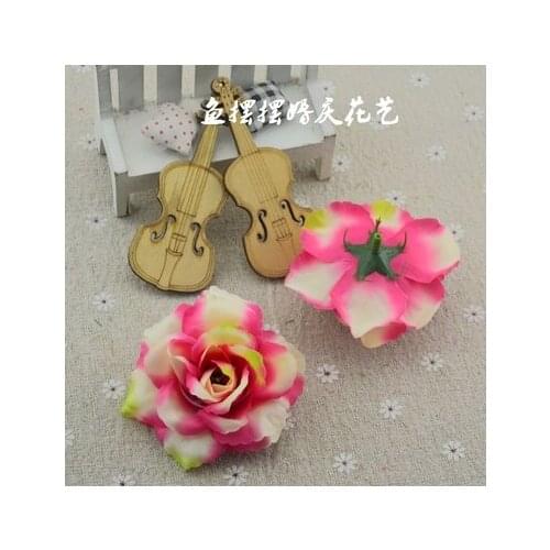 A12 Home &wedding decoration artificial flowers 8CM Silk Flower Wedding simulation flower decoration rose flower silk flower