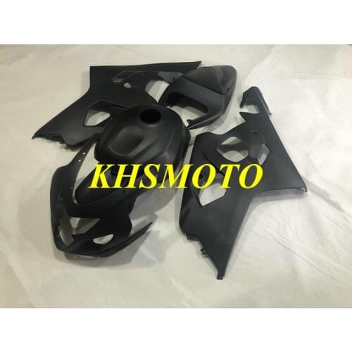 Full tank cover Injection Fairing kit for GSXR600 750 K4 04 05 GSXR 600 GSXR 750 2004 2005 Matte black Fairings+gifts SA72