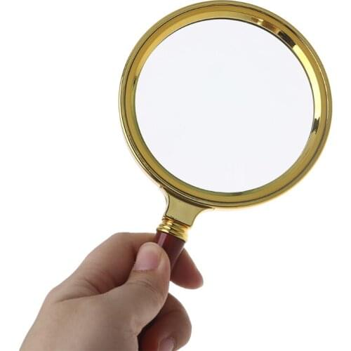 Hot 90mm Handheld 10X Magnifier Magnifying Glass Loupe Reading Jewelry Dropship