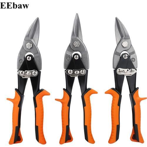 Metal Desktop Aviation Snips Scissor Iron Plate Cut Shear Industrial Stainless Steel Aviation Scissors Household Iron Hand Tools