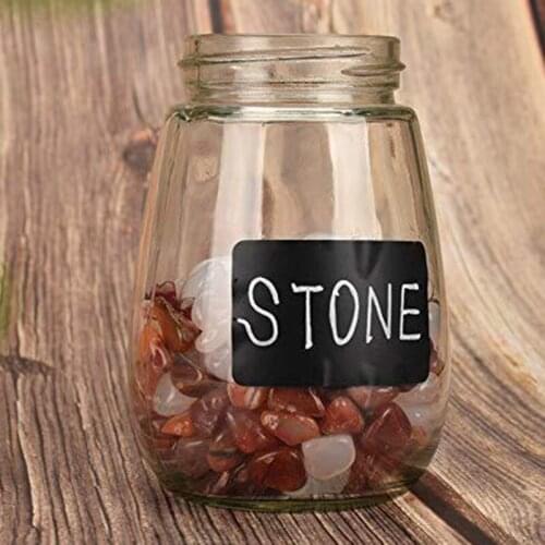 New Waterproof Chalkboard Kitchen Spice Label Stickers Home Jam Jar Bottle Tags Blackboard Stickers Convenience Stickers