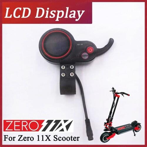 Original LCD Display For ZERO 11X Throttle X11-DDM QS-S4 Instrument Meter Electric Scooter Accessories