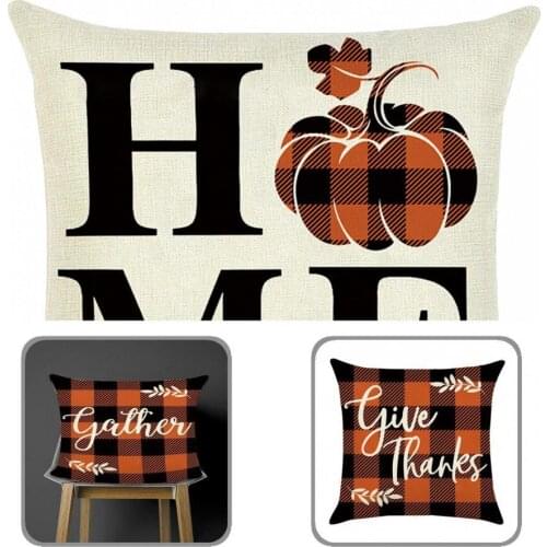 Hard to Fade Portable Elegant Shrink Resistance Pillowcase for Thanksgiving