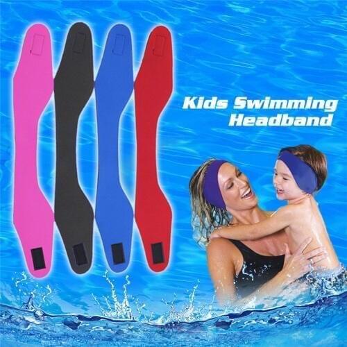 Swimming Ear Hair Band For Women Men Adult Children Neoprene Ear Band Swimming Headband Water Protector Gear Head Band