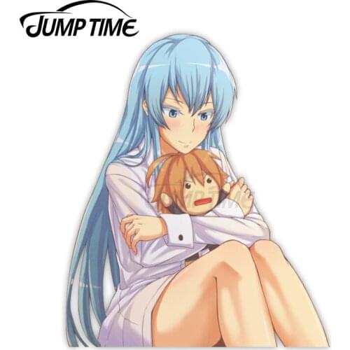 Jump Time Akame Ga Kill! Esdese 10.9 Anime Sexy Girl Vinyl Decal Window Car stickers