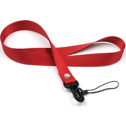 10Pcs/lot Simple Mobile Phone Lanyard Neck Strap for keys ID Card Mobile Phone Straps for Huawei USB Badge Holder DIY Hang Rope