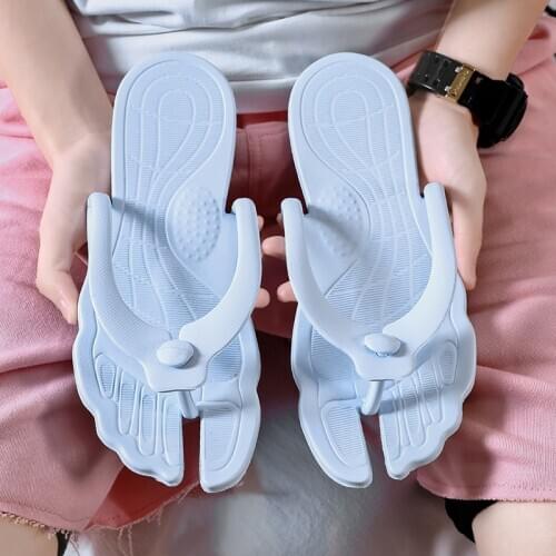 2020 Fashion Breathable Shoes Flip Flops Clogs Women Sandals Ladies Beach Sandals Casual Bathroom Shoe Home Slippers Flats Shoes