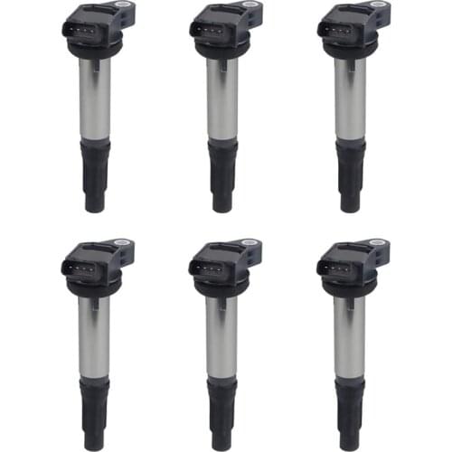 6Pcs Ignition Coils for Toyota Lexus Camry Avalon Sienna Rav4 3.5L V6 90919-A2007 90919-A2002 90919-02251