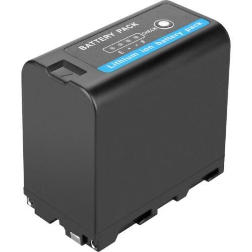 7.2V 7800mAh NP-F960 NP-F970 Battery with LED Power Indicators for SONY F960 F550 F570 F750 F770 MC1500C 190P 198P F950 HD1000C