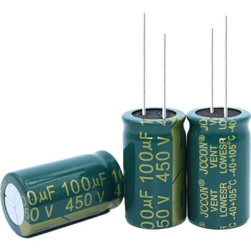 16V 25V 100V 450V 5pcs High Frequency Low ESR Aluminum Capacitor 100uf 220uf 330uf 470uf 10000uf aluminum electrolytic capacitor