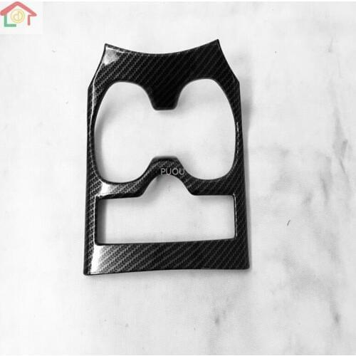 Car Stick Inner Shift Stall Paddle Cup Switch Frame Lamp Trim Armrest For Nissan X-Trail XTrail T32/Rogue 2017 2018 2019 2020